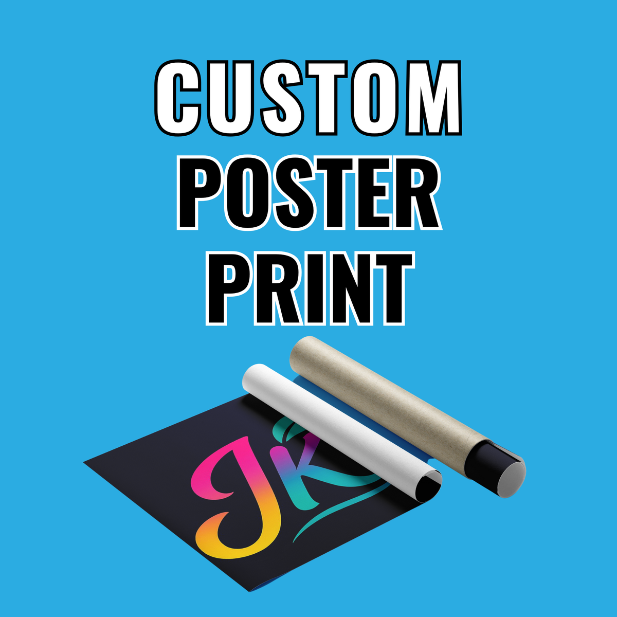 Custom Personalized Poster Print - Your Photo, Art, or Design