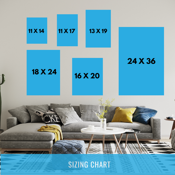 Custom Personalized Poster Print - Your Photo, Art, or Design