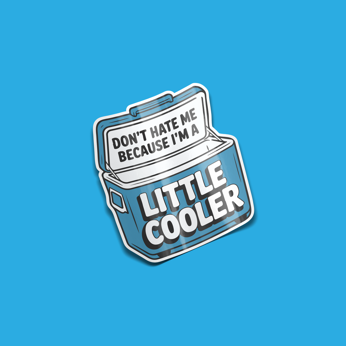 🧊 Little Cooler Sticker