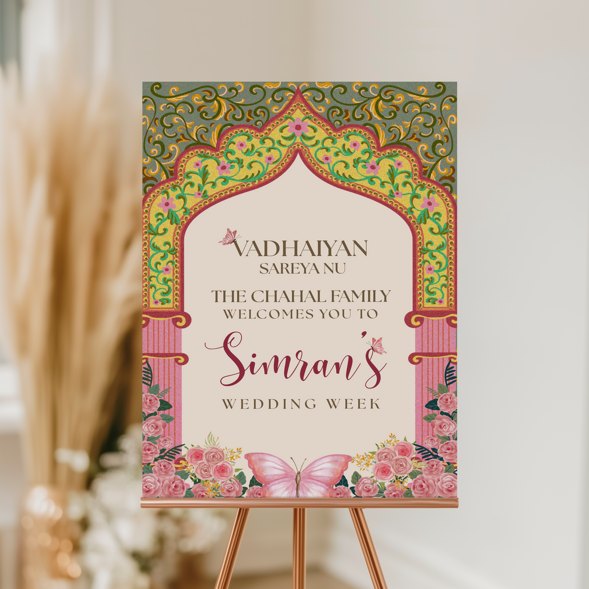 Event Signage Foam Board | Welcome Sign | Seating Chart | Wedding Sign | Birthday Sign | 18×24 & 24×36 | Custom Printed  | Same-Day Print Available