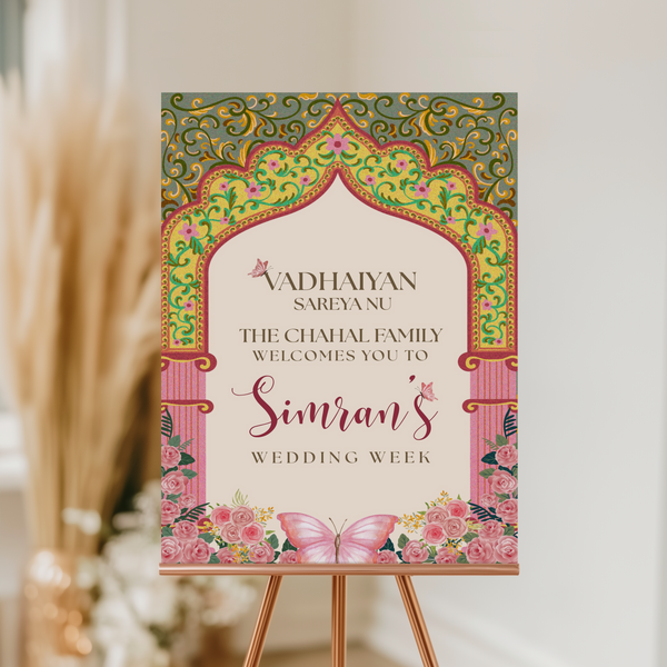 Event Signage Foam Board | Welcome Sign | Seating Chart | Wedding Sign | Birthday Sign | 18×24 & 24×36 | Custom Printed  | Same-Day Print Available